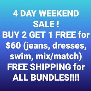 DON'T MISS OUT EVERY WEEKEND !!